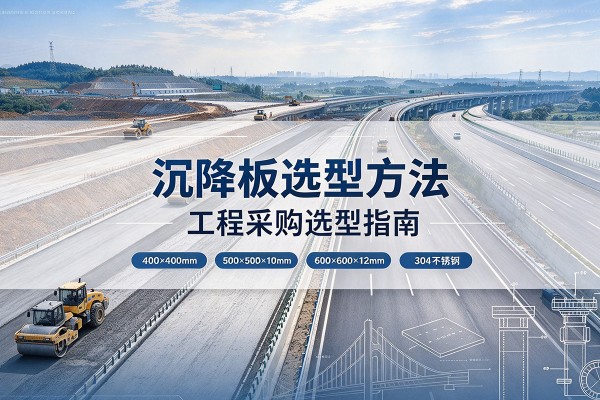 蒙阴沉降板选择方法