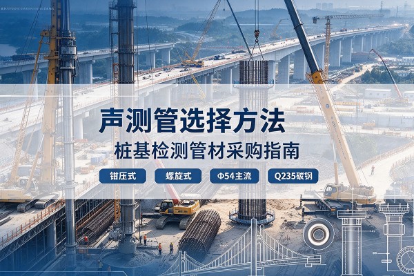 蒙阴声测管选型标准