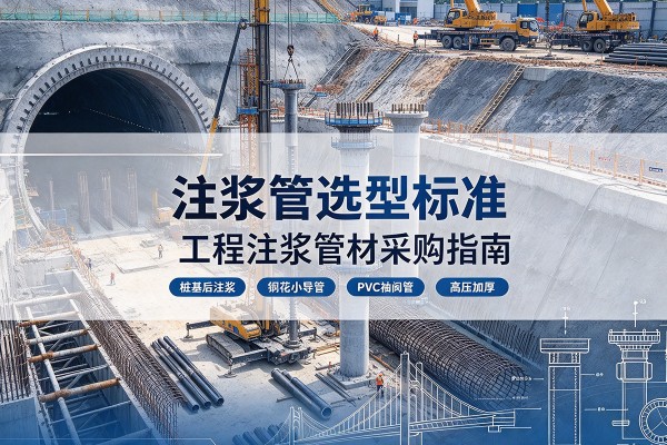 蒙阴注浆管选型标准