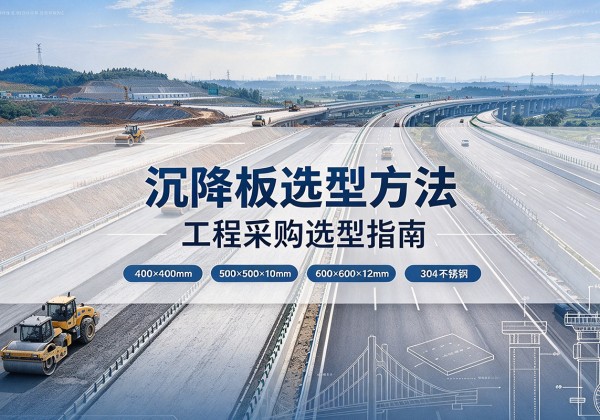 蒙阴沉降板选择方法