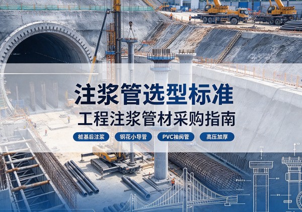 蒙阴注浆管选型标准